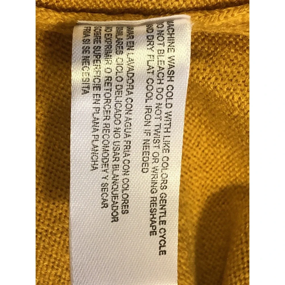 Carolyn Taylor SWEATER NEW Women's - XL - Pullover - Golden Yellow - SOFT